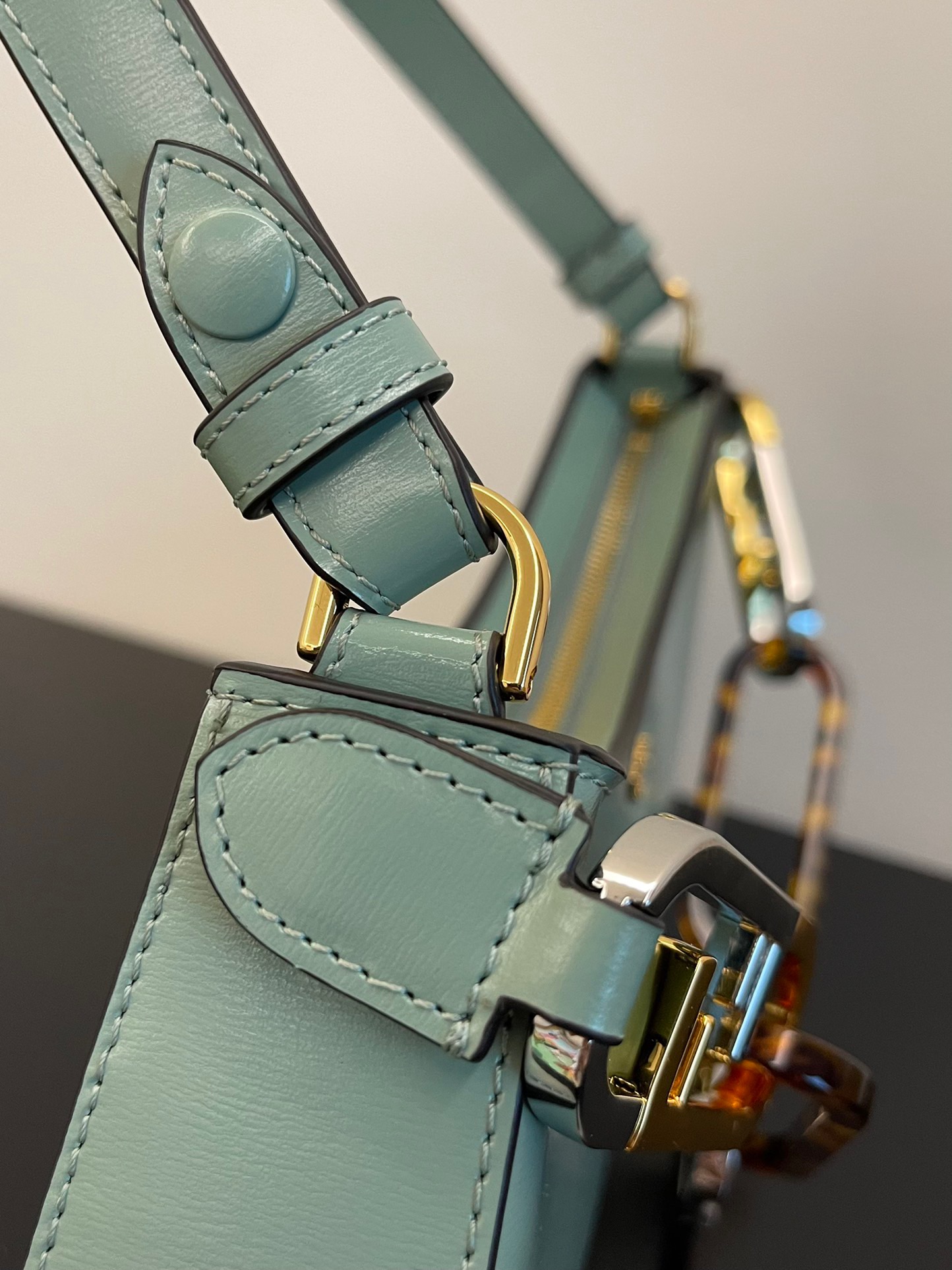 F**di O-Lock Bags Green