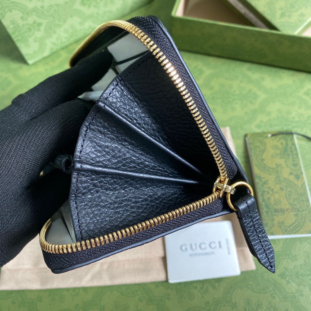 GG Marmont leather long wallet