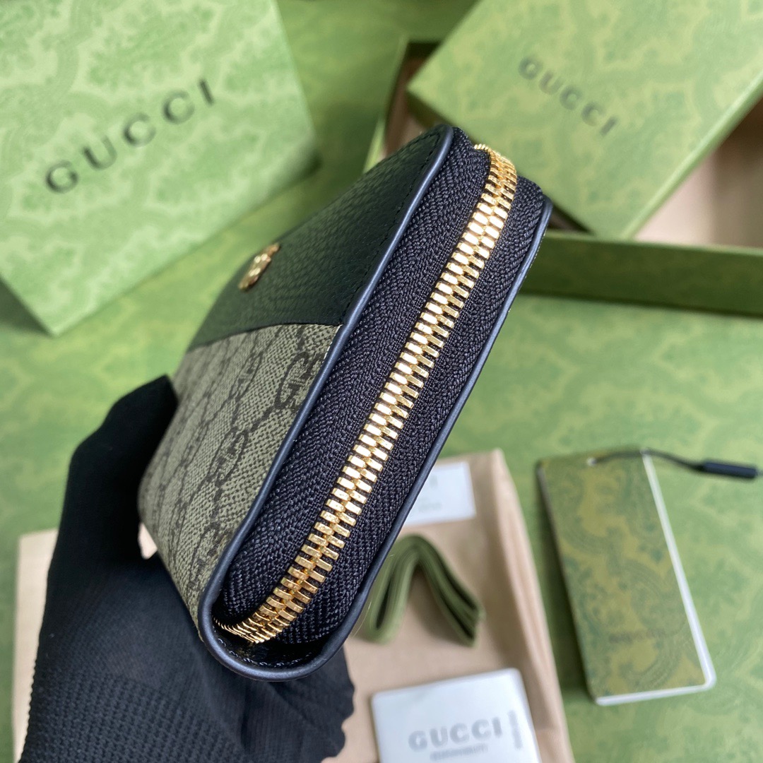 GG Marmont leather long wallet