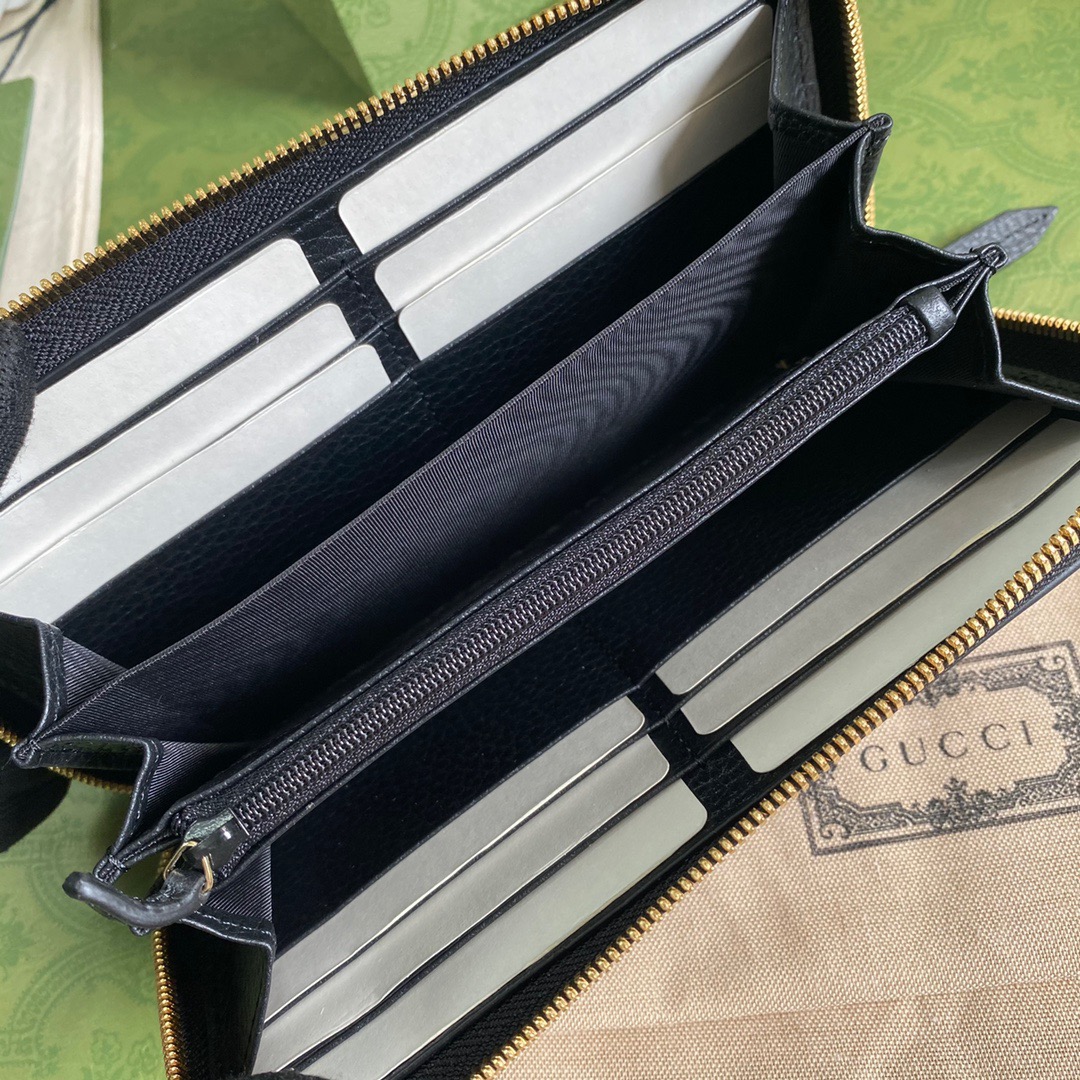 GG Marmont leather long wallet