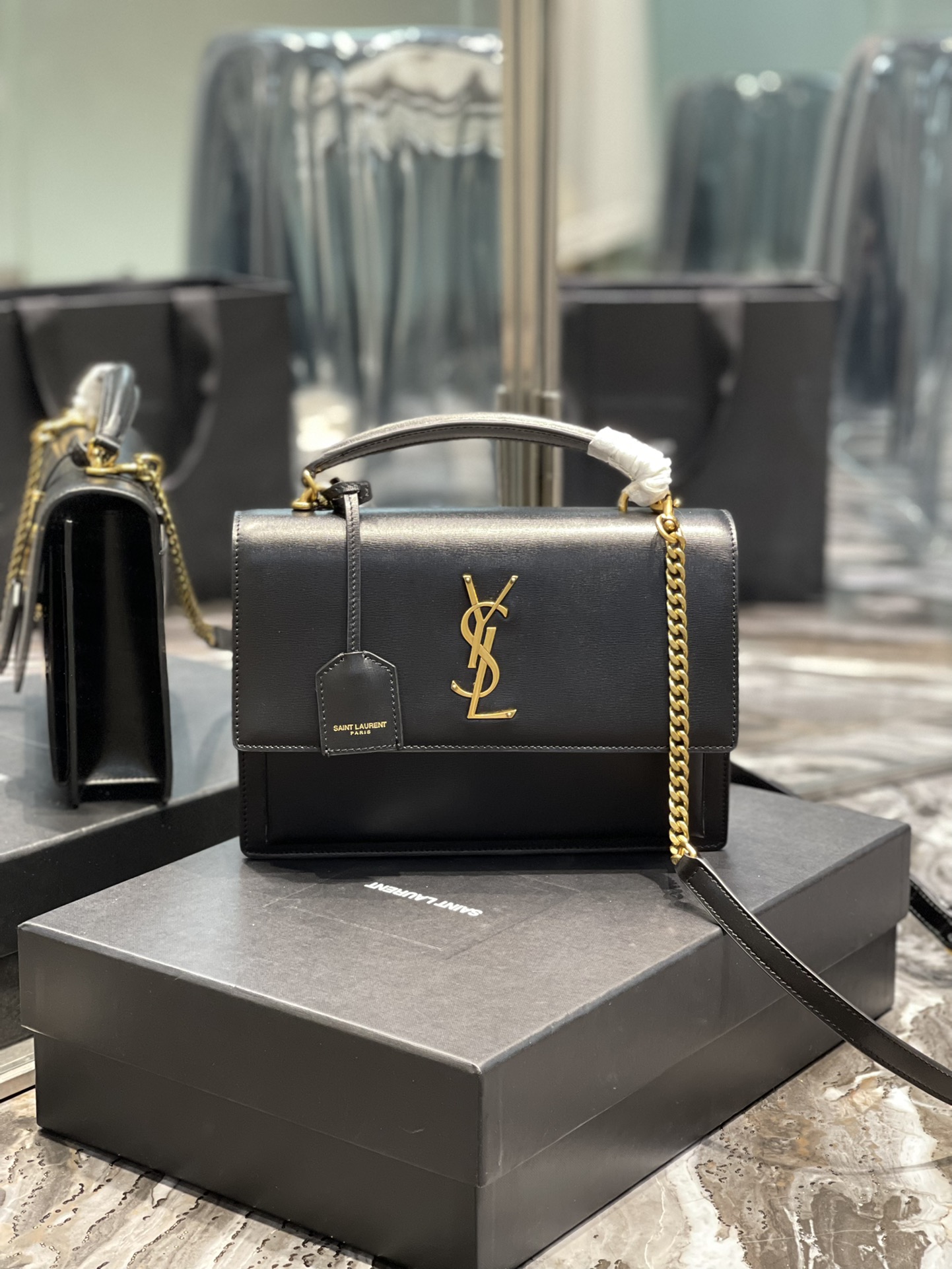 Y51 Sunset Medium Bag 25cm Golden Hardware