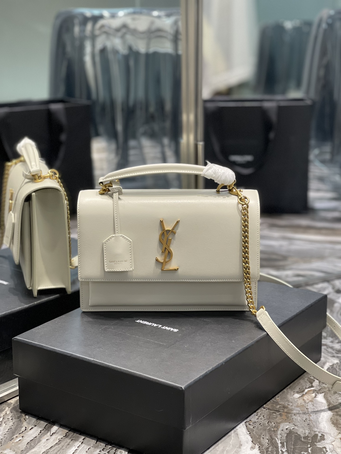 Y51 Sunset Medium Bag 25cm White