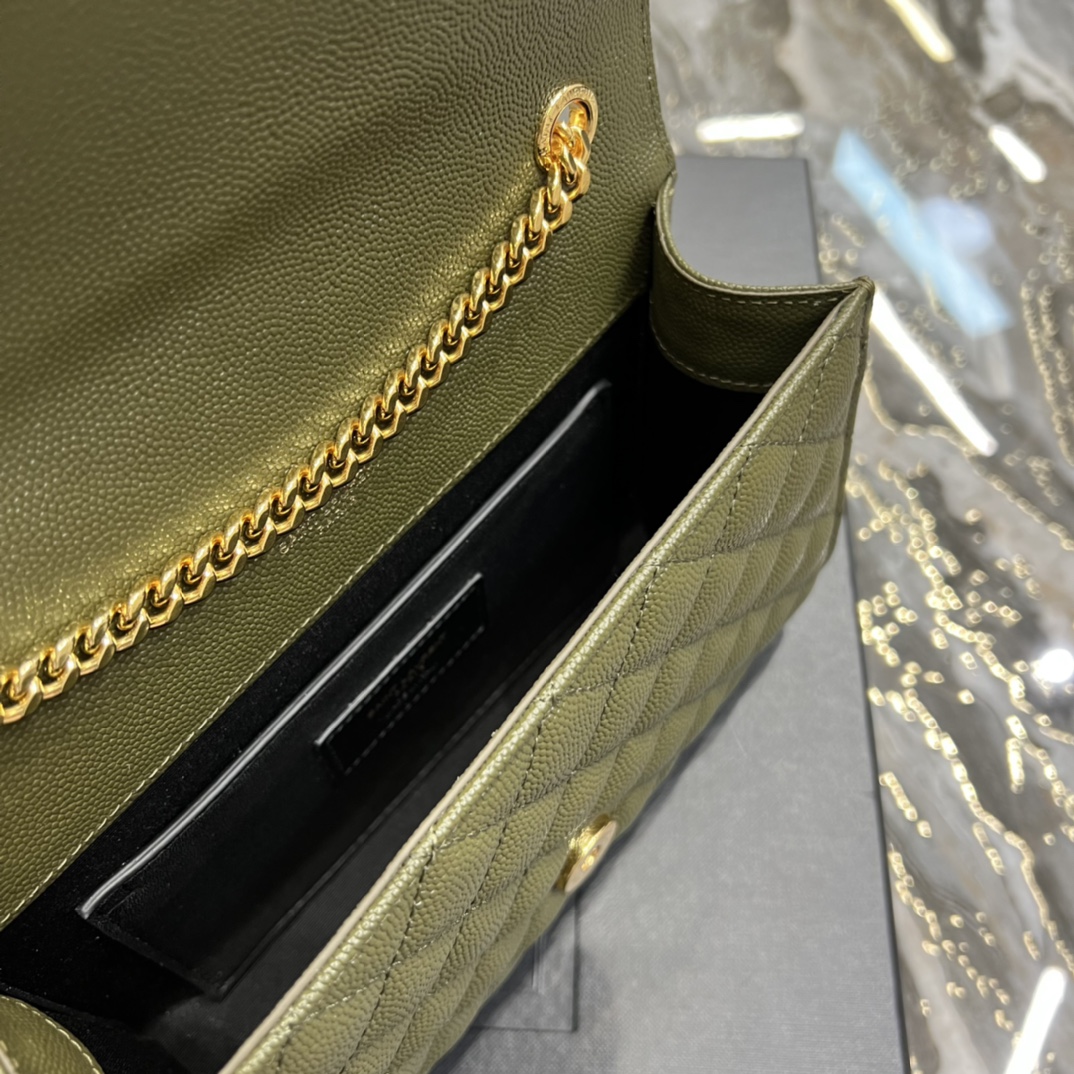 Y51 Envelope Bag 21cm Green 526286
