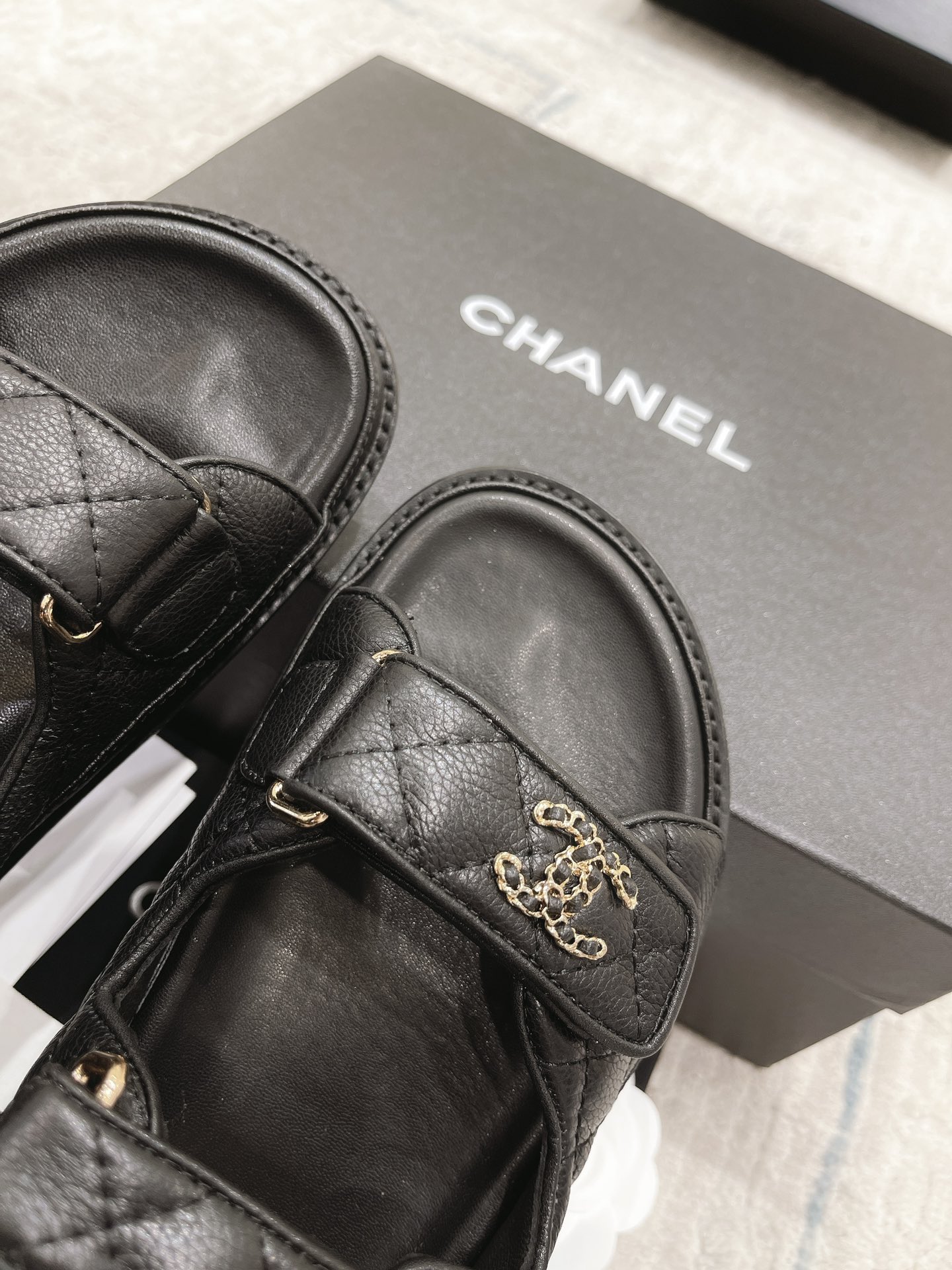 Ch**el Dad Sandals
