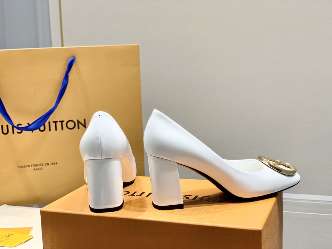 L0vis Vvtt0n Heels 7cm White