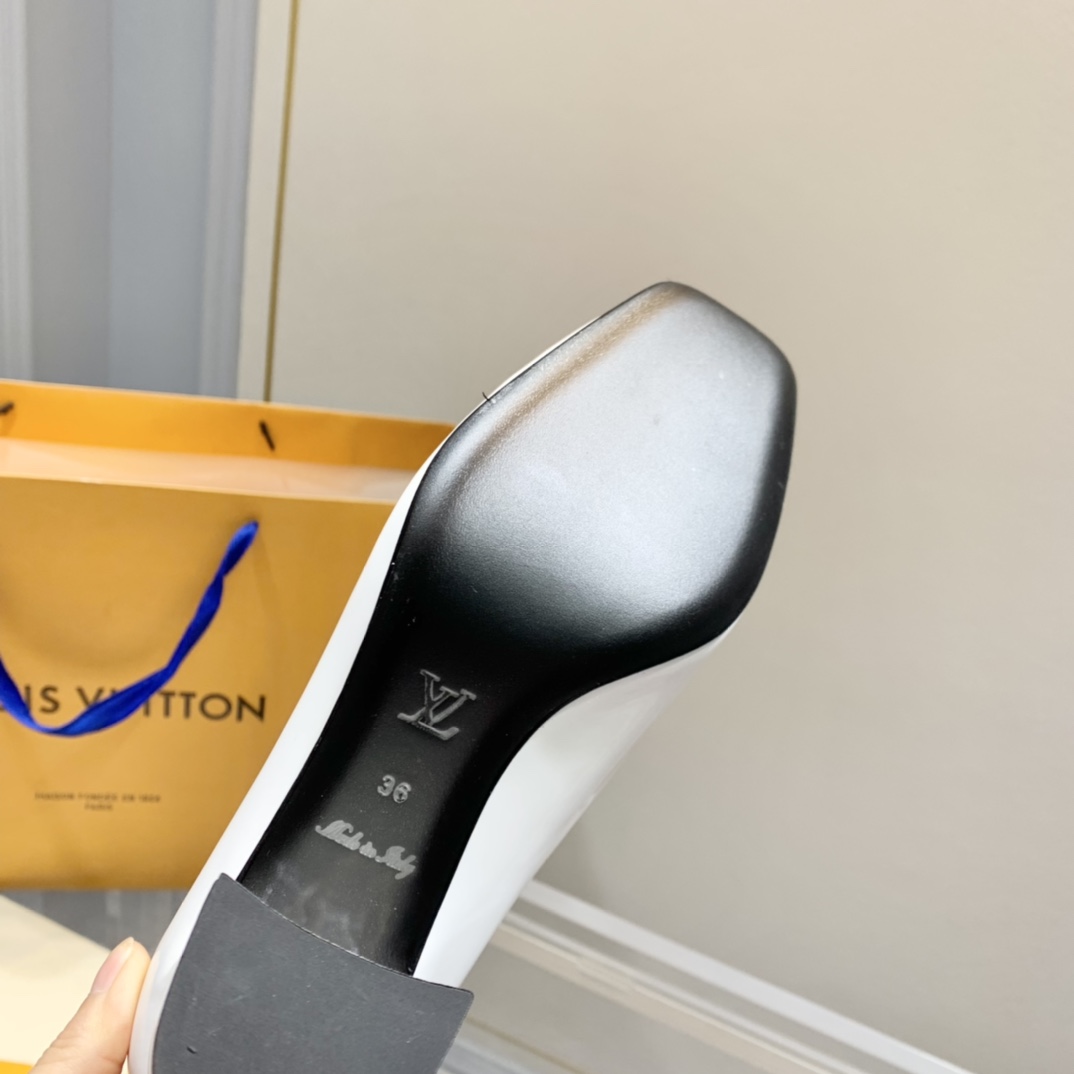 L0vis Vvtt0n Heels 7cm White