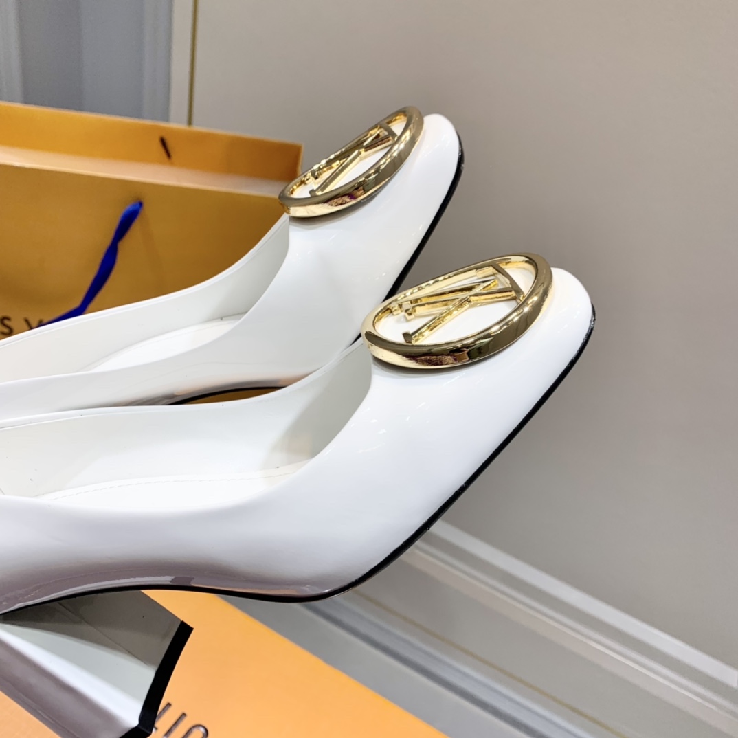 L0vis Vvtt0n Heels 7cm White