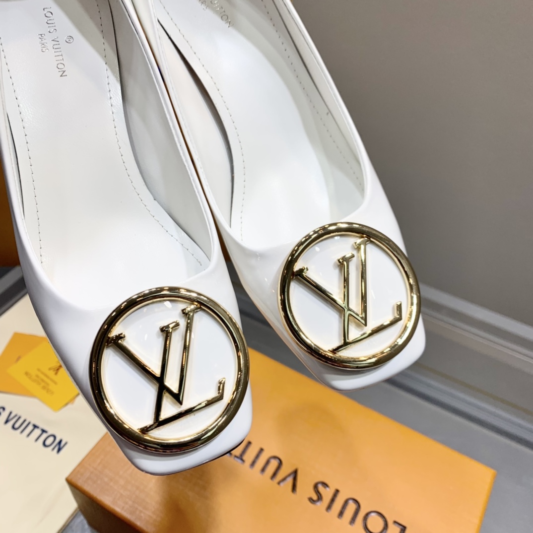 L0vis Vvtt0n Heels 7cm White