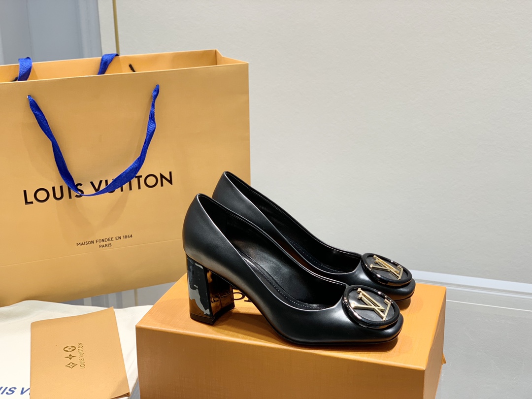L0vis Vvtt0n Heels 7cm Black