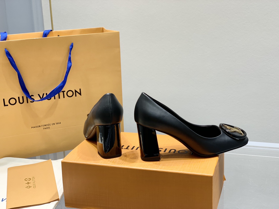 L0vis Vvtt0n Heels 7cm Black