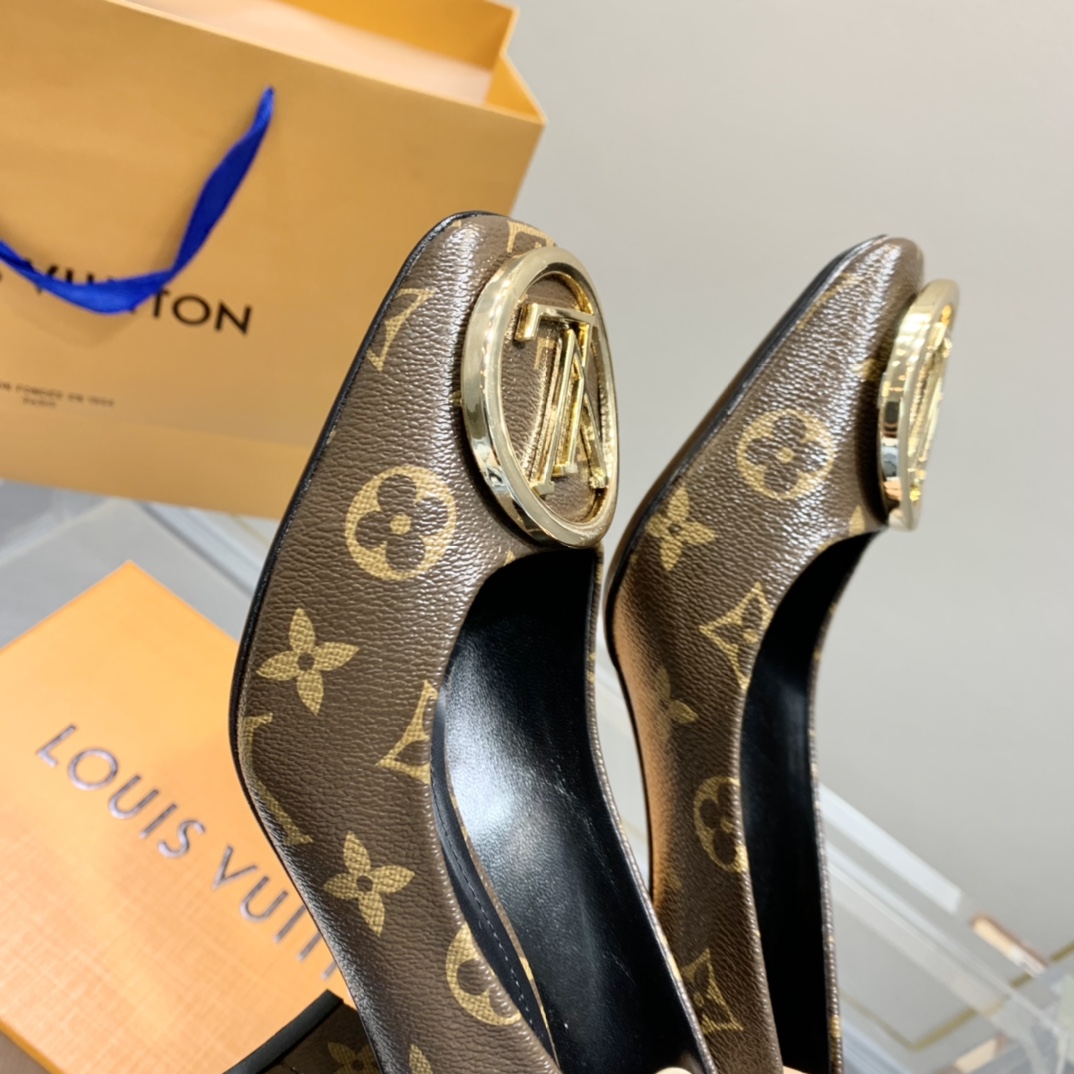 L0vis Vvtt0n Heels 7cm Monogram