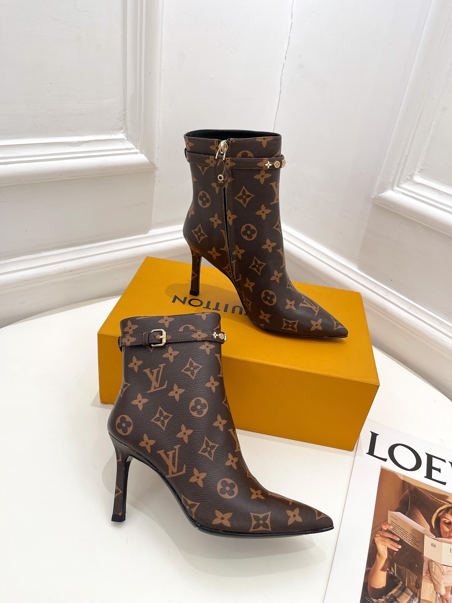 L0vis Vvtt0n Heel 8.5CM Monogram
