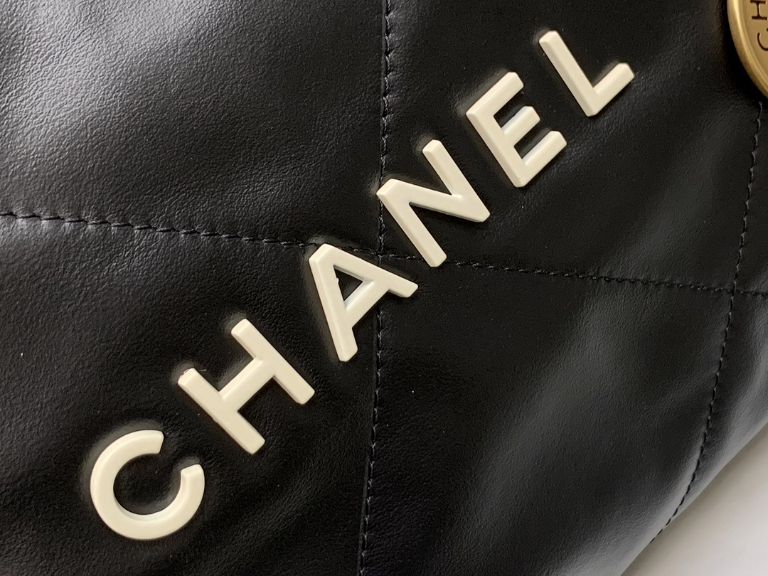 Ch**el 22 Hand Tote bag Black 42*39*8*cm