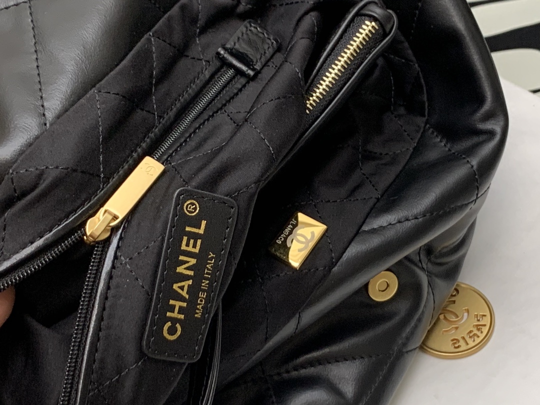 Ch**el 22 Hand Tote bag Black 42*39*8*cm