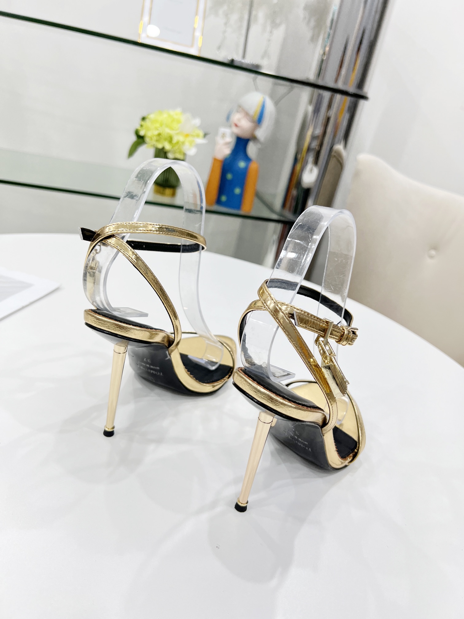 Tom Ford Heels 10.5cm Gold