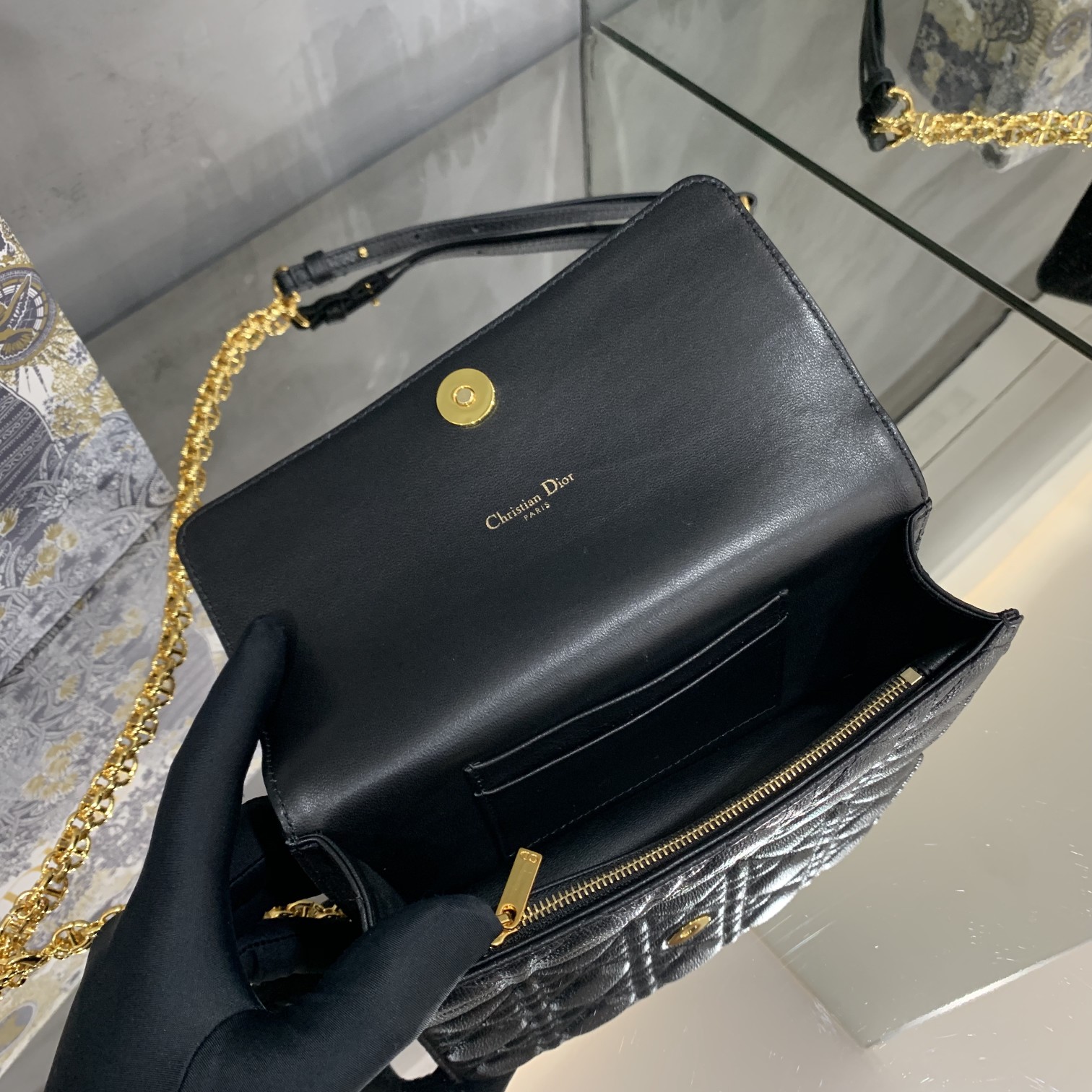 D10r Caro Bag 20cm Black