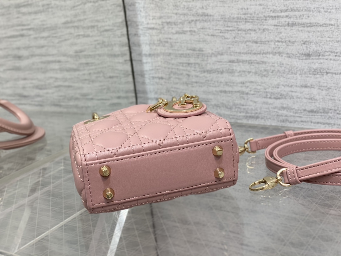 D10r Lady Bag M0856 12cm Pink
