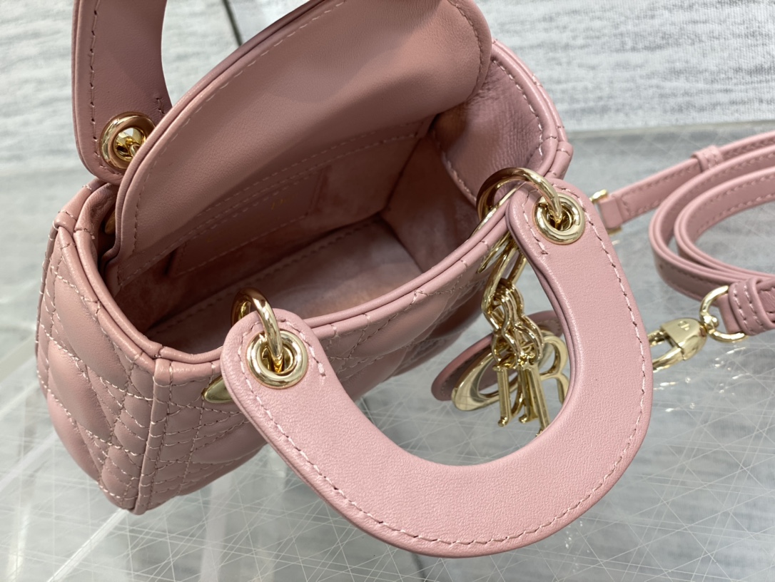 D10r Lady Bag M0856 12cm Pink