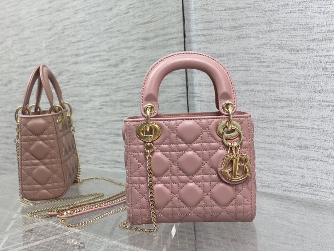 D10r Lady Bag M0856 17cm Pink