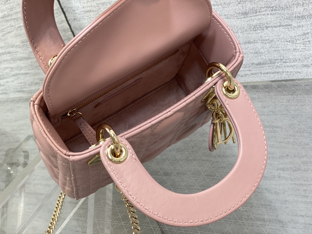 D10r Lady Bag M0856 17cm Pink