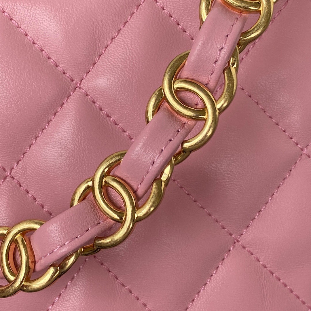 Ch**el Small Coco Hobo Axillary Bag Pink