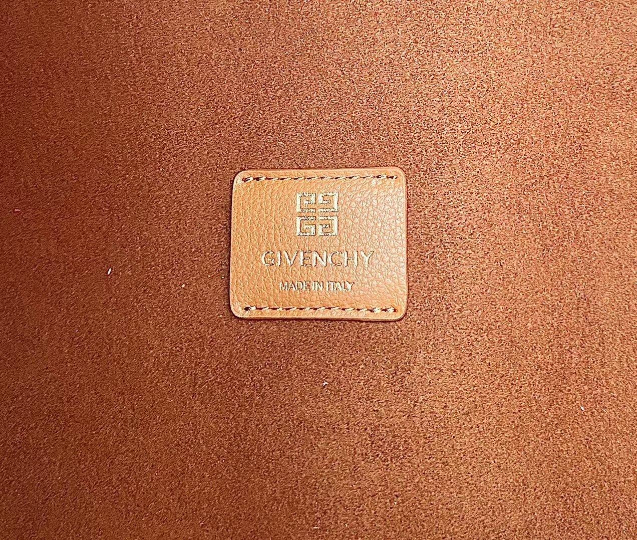 Givenchy G-Hobo Shoulder Bag Brown 31cm