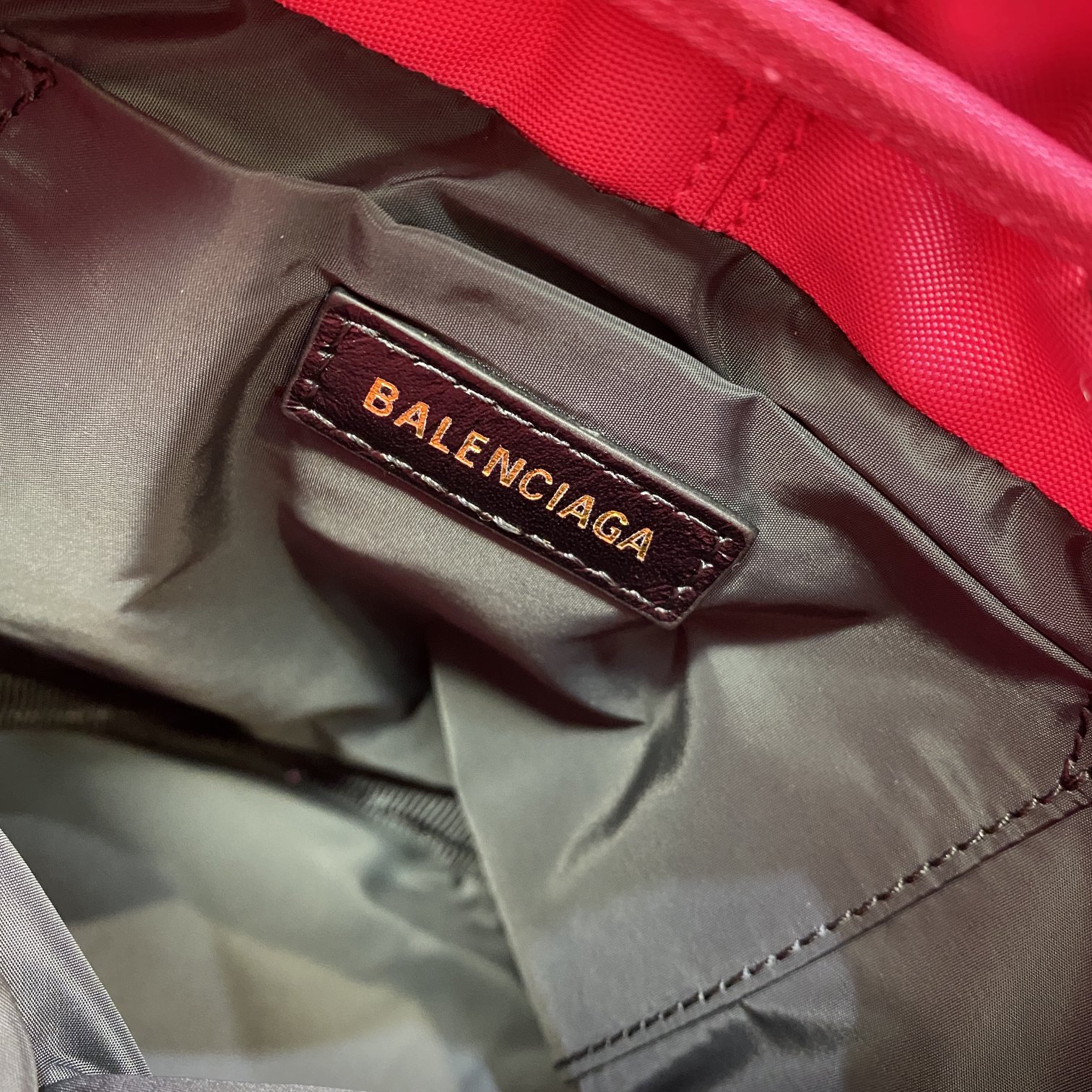 Ba1en*iaga Bucket Bag Pink