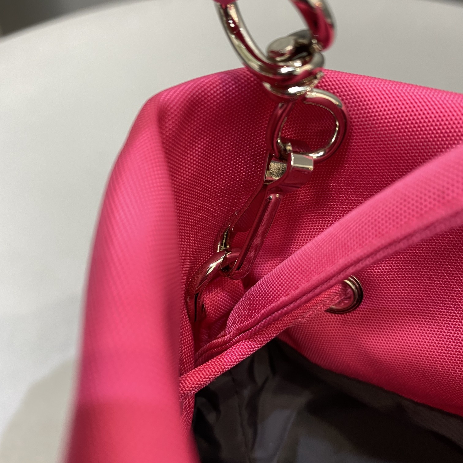 Ba1en*iaga Bucket Bag Pink