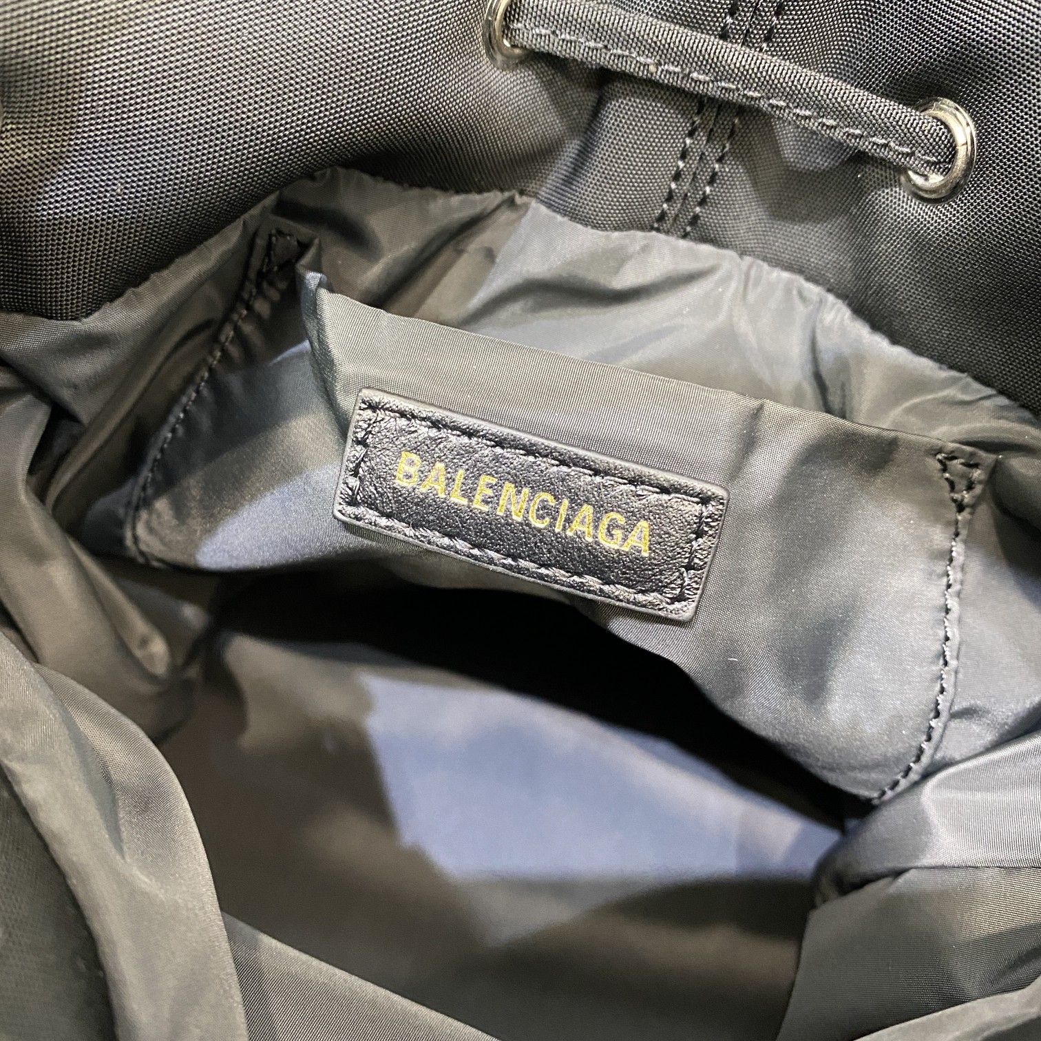 Ba1en*iaga Bucket Bag Black