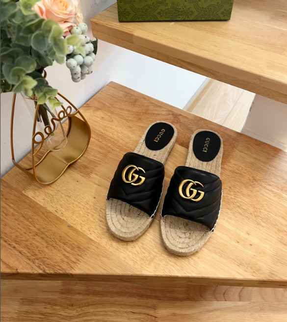 Gvc*1 Espadrille Slippers Black