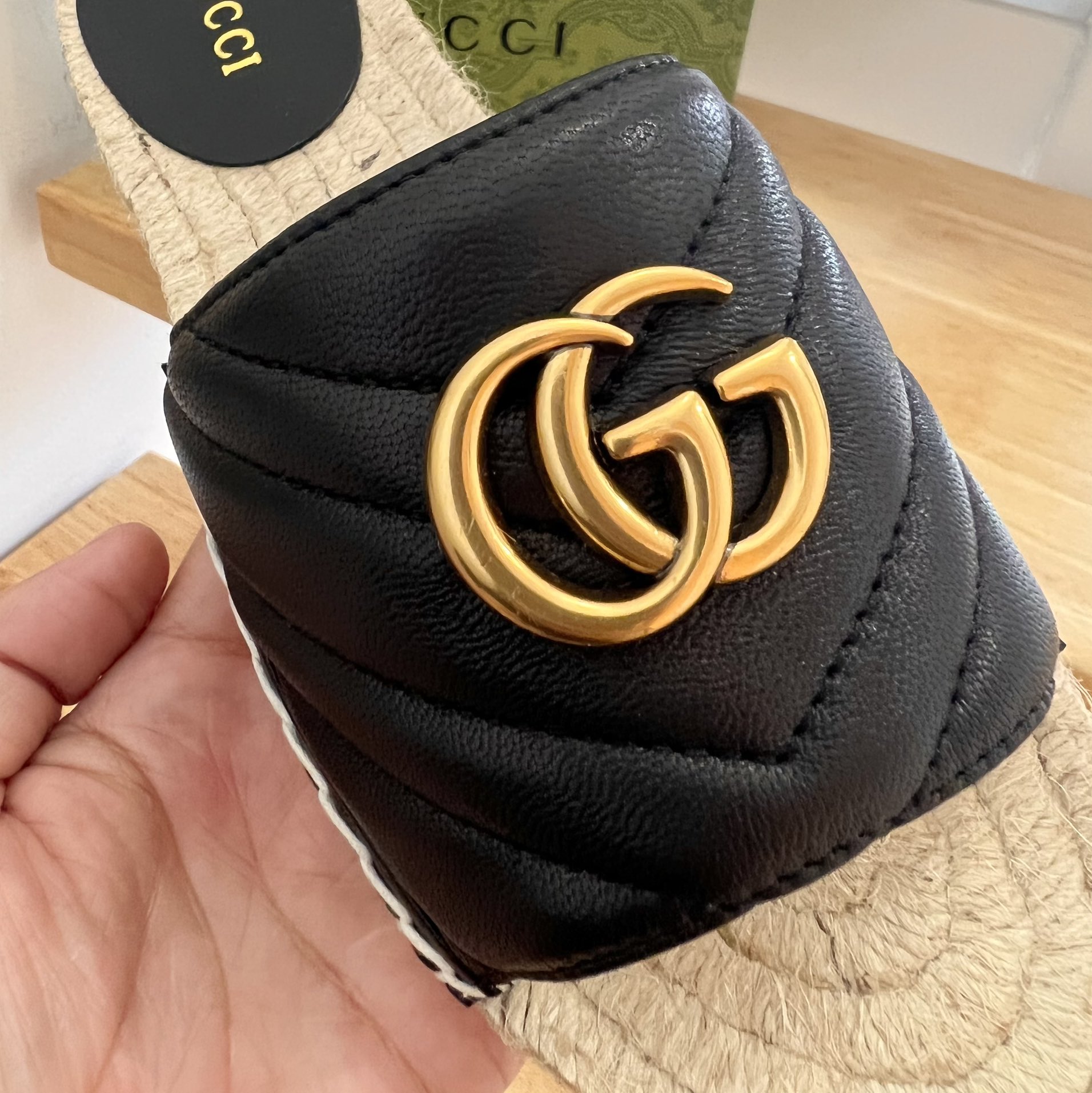 Gvc*1 Espadrille Slippers Black