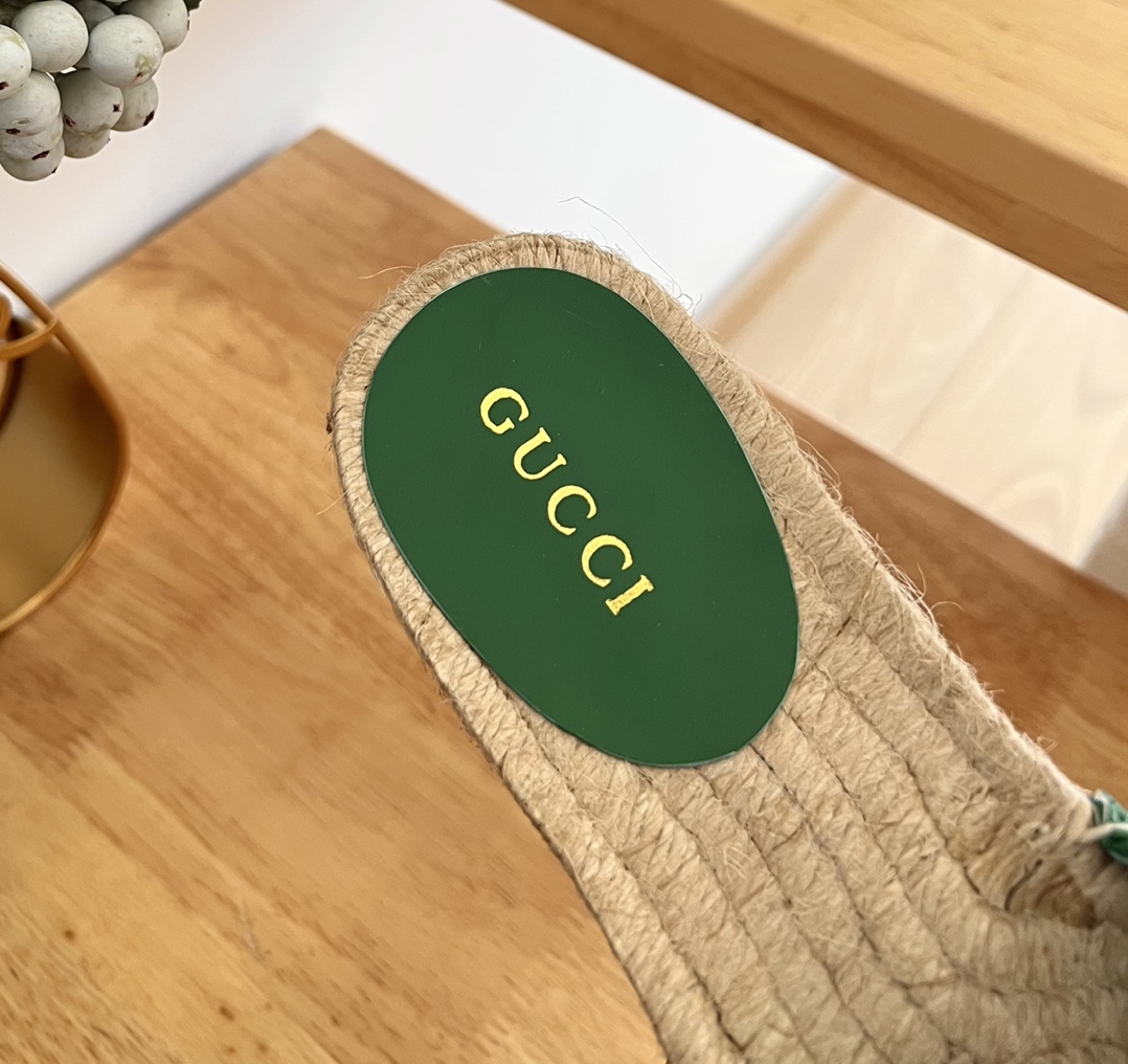 Gvc*1 Espadrille Slippers Green