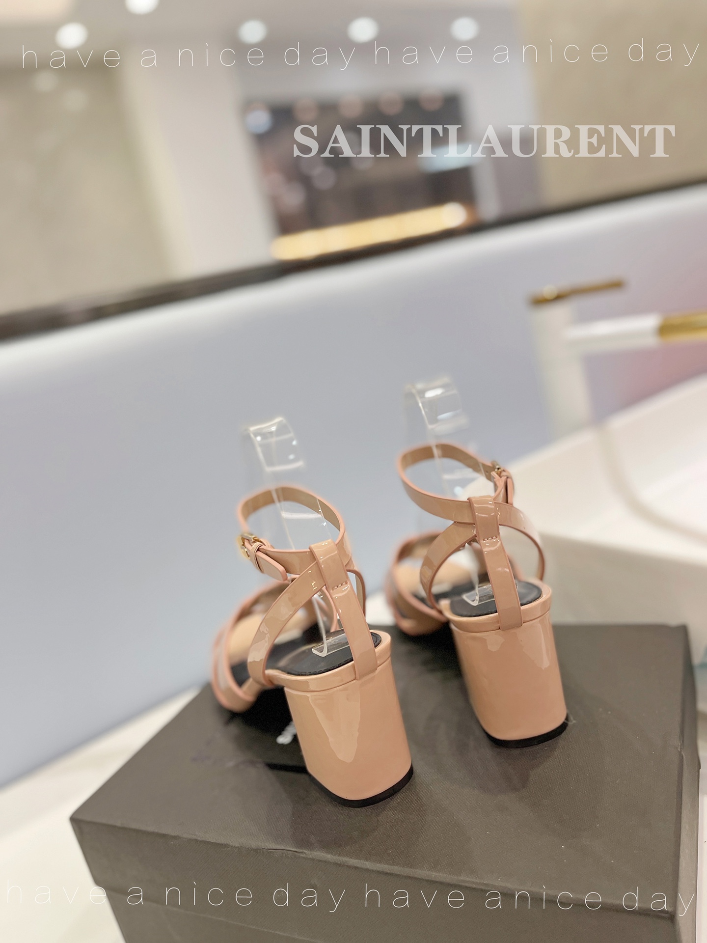Y51 Heels Nude