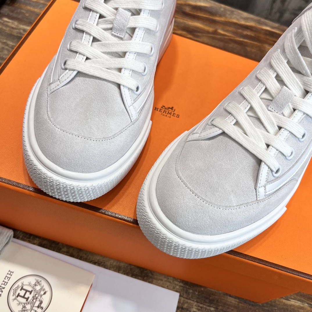 H**me5 High-Top Sneakers White And Orange