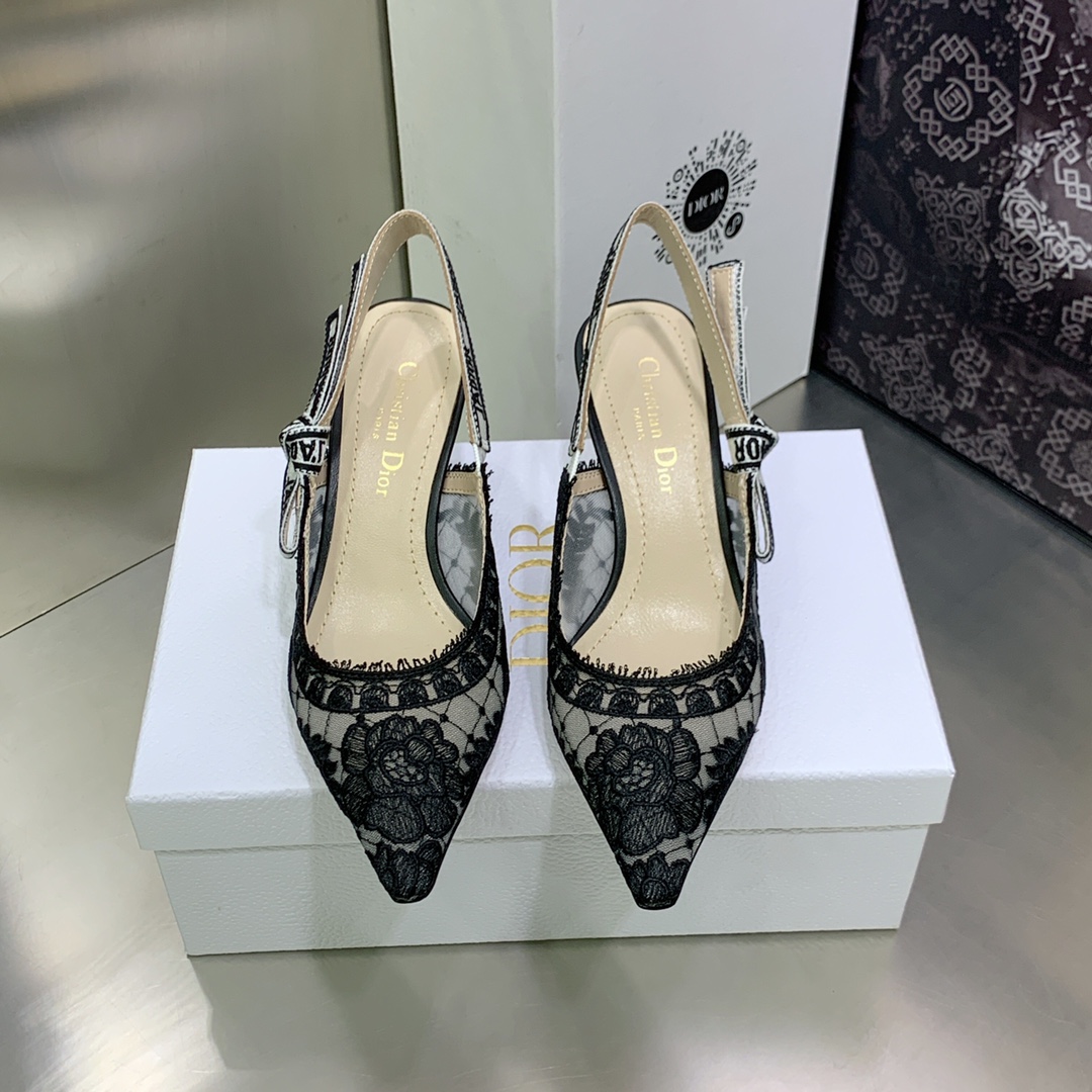 D10r Mid Heel shoes 6.5cm