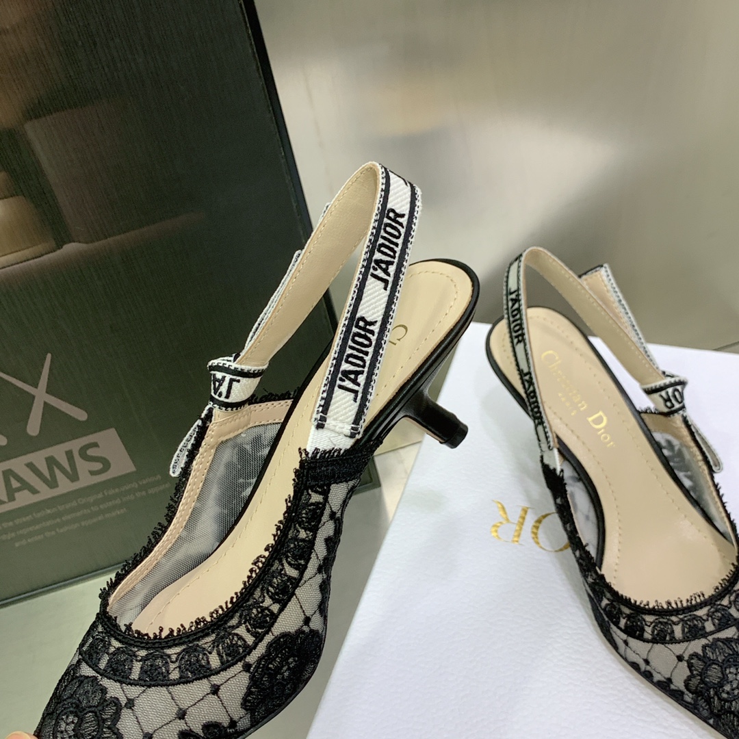 D10r Mid Heel shoes 6.5cm