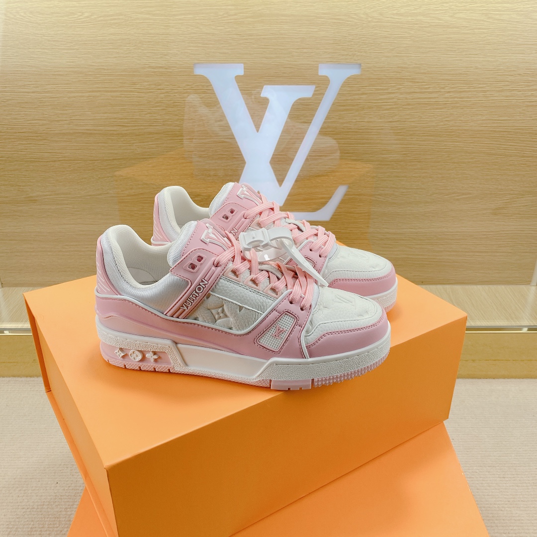L0vis Vvtt0n Trainer Sneakers Pink