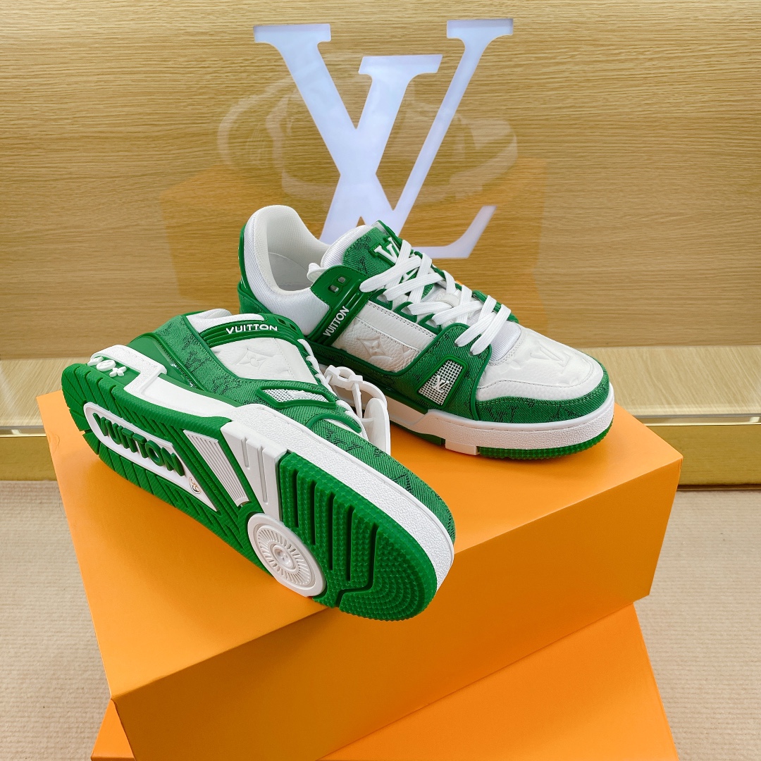 L0vis Vvtt0n Trainer Sneakers Green 02