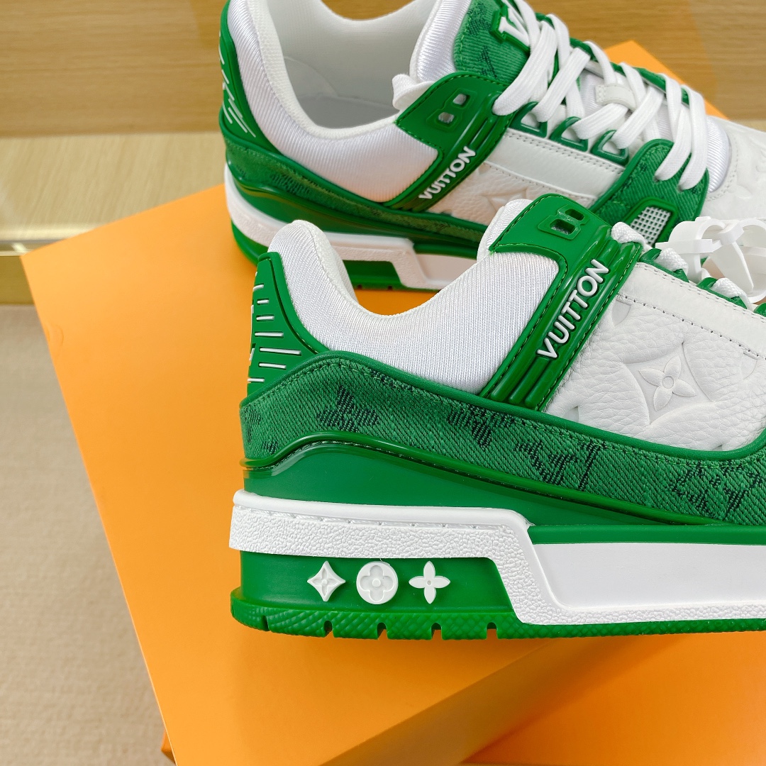 L0vis Vvtt0n Trainer Sneakers Green 02