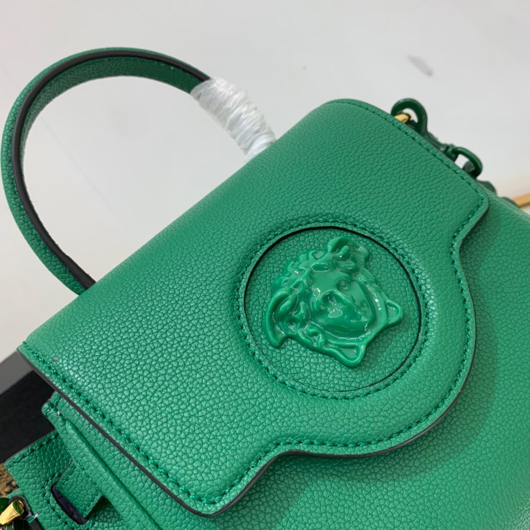 Versace Handbag Green 20cm