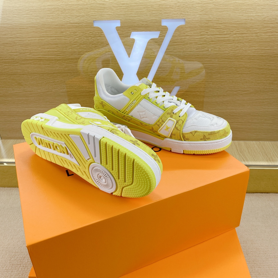 L0vis Vvtt0n Trainer Sneakers Light Yellow