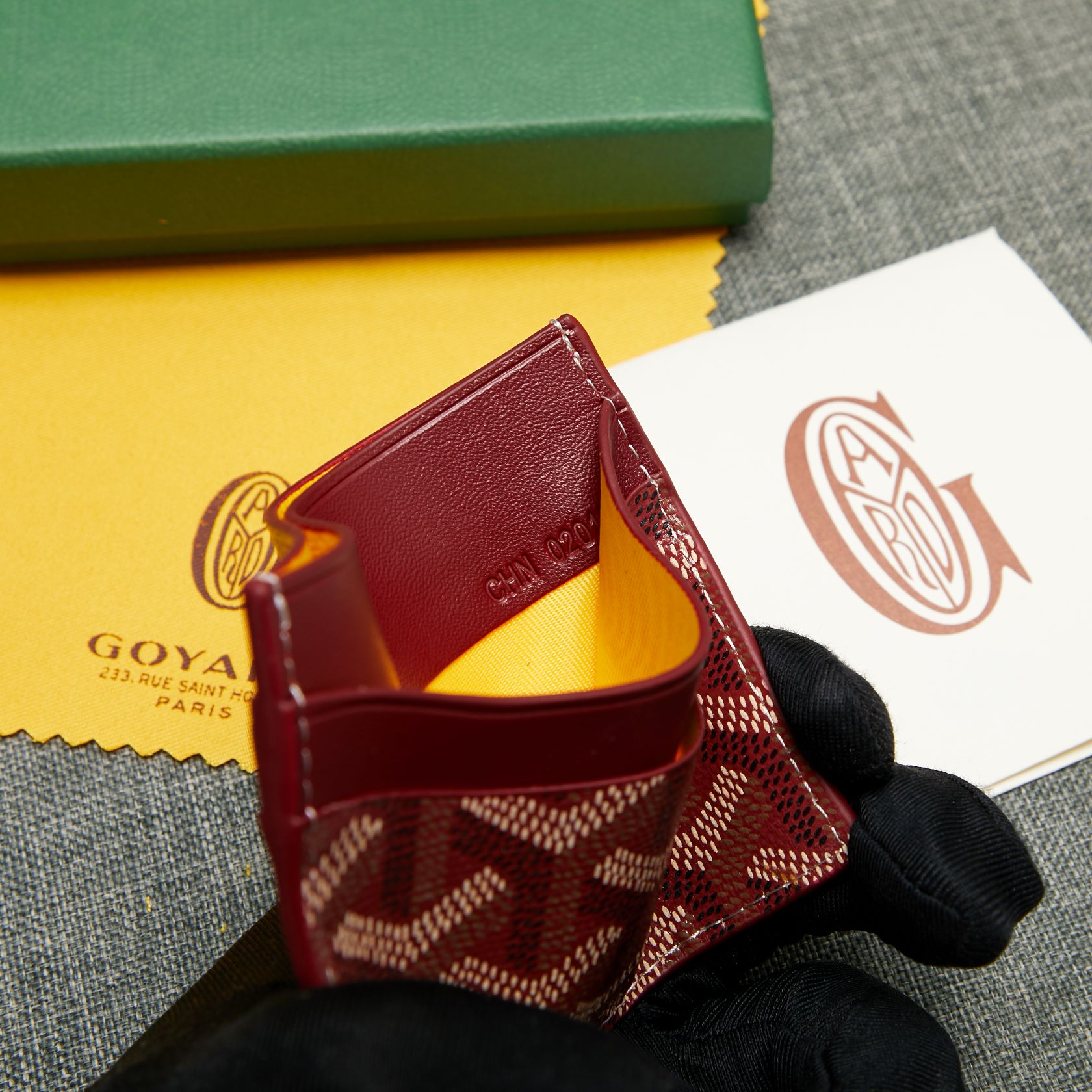 G09ard Wallet Claret