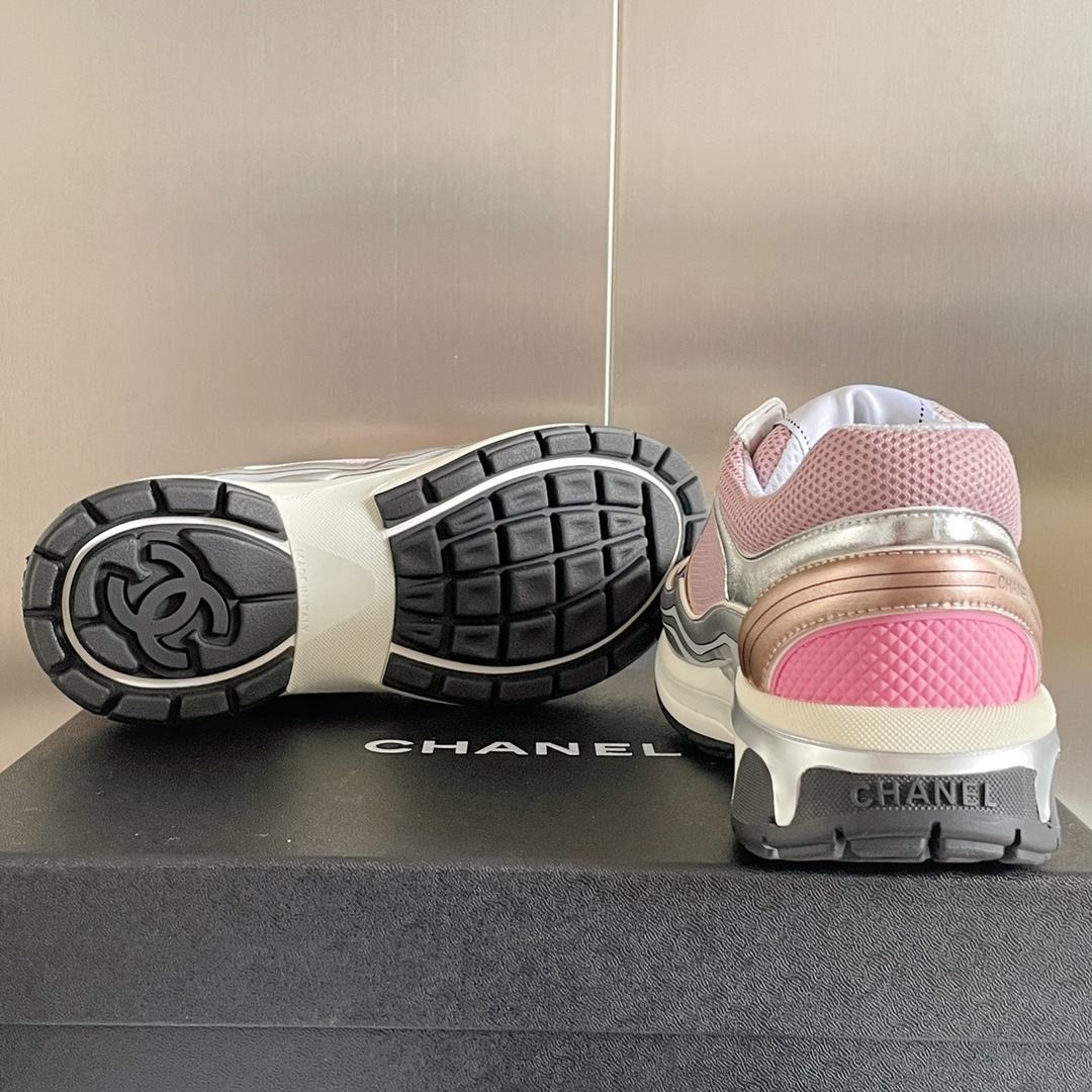 Ch**el Sneakers Pink