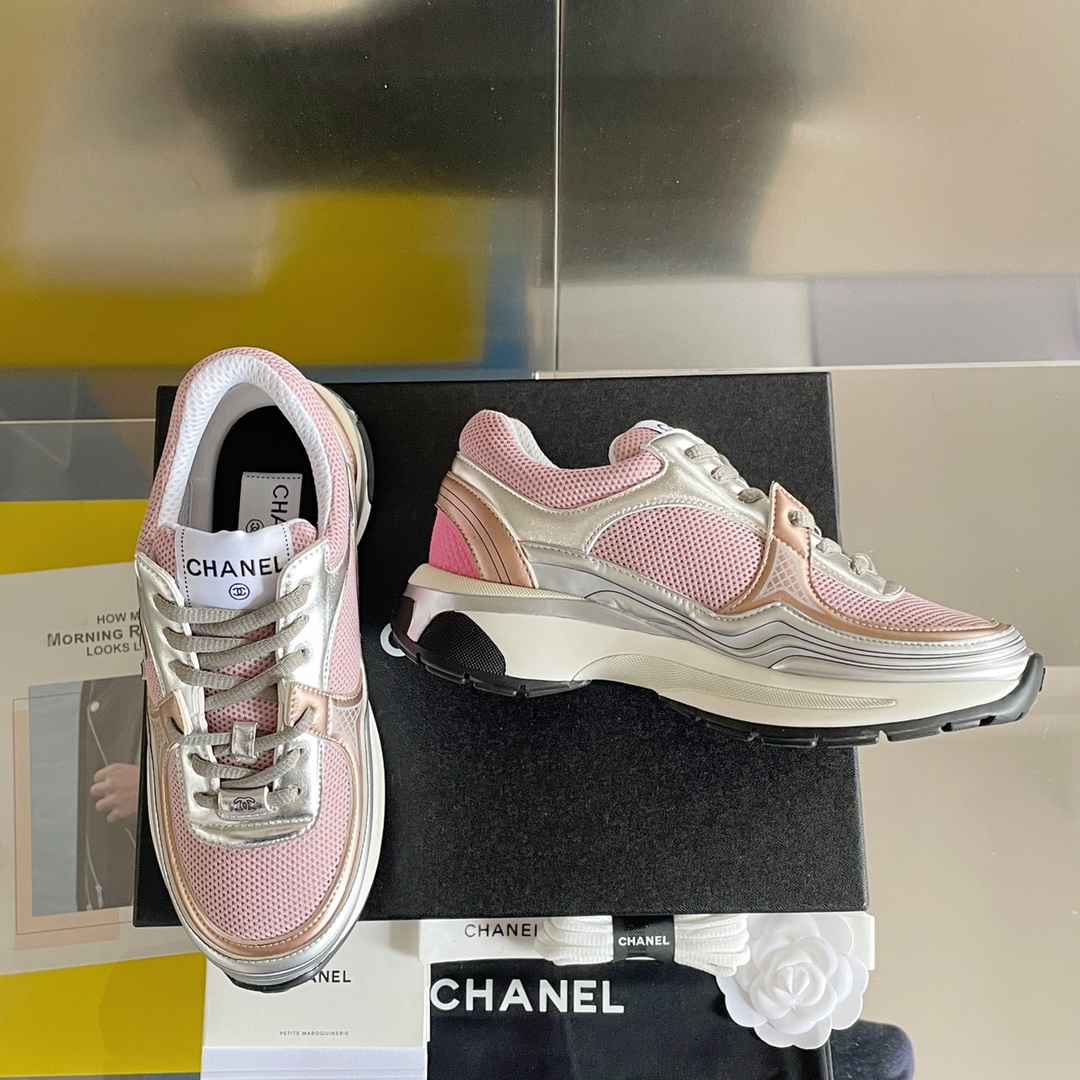 Ch**el Sneakers Pink
