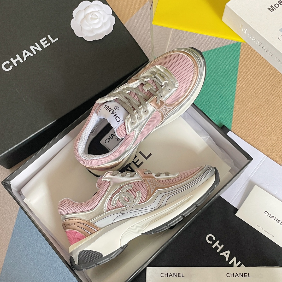 Ch**el Sneakers Pink