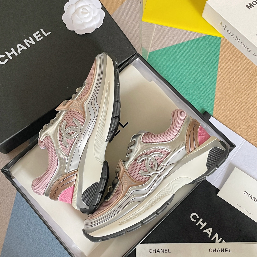 Ch**el Sneakers Pink