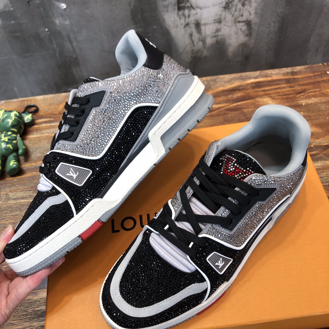 L0vis Vvtt0n Sneaker Black Grey Crystal