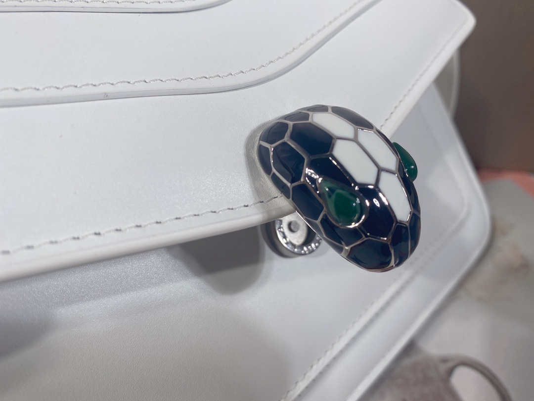 Bvlga Serpenti in Love Bag White