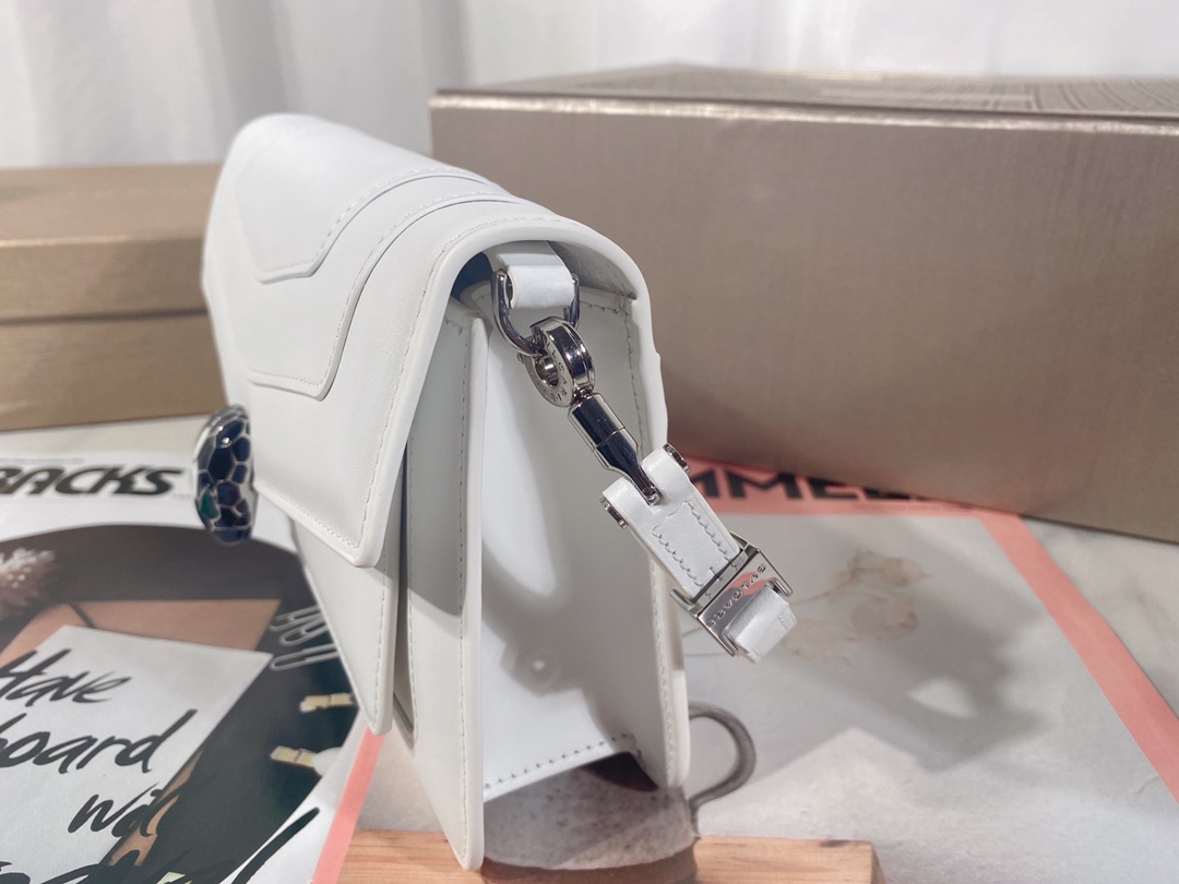 Bvlga Serpenti in Love Bag White