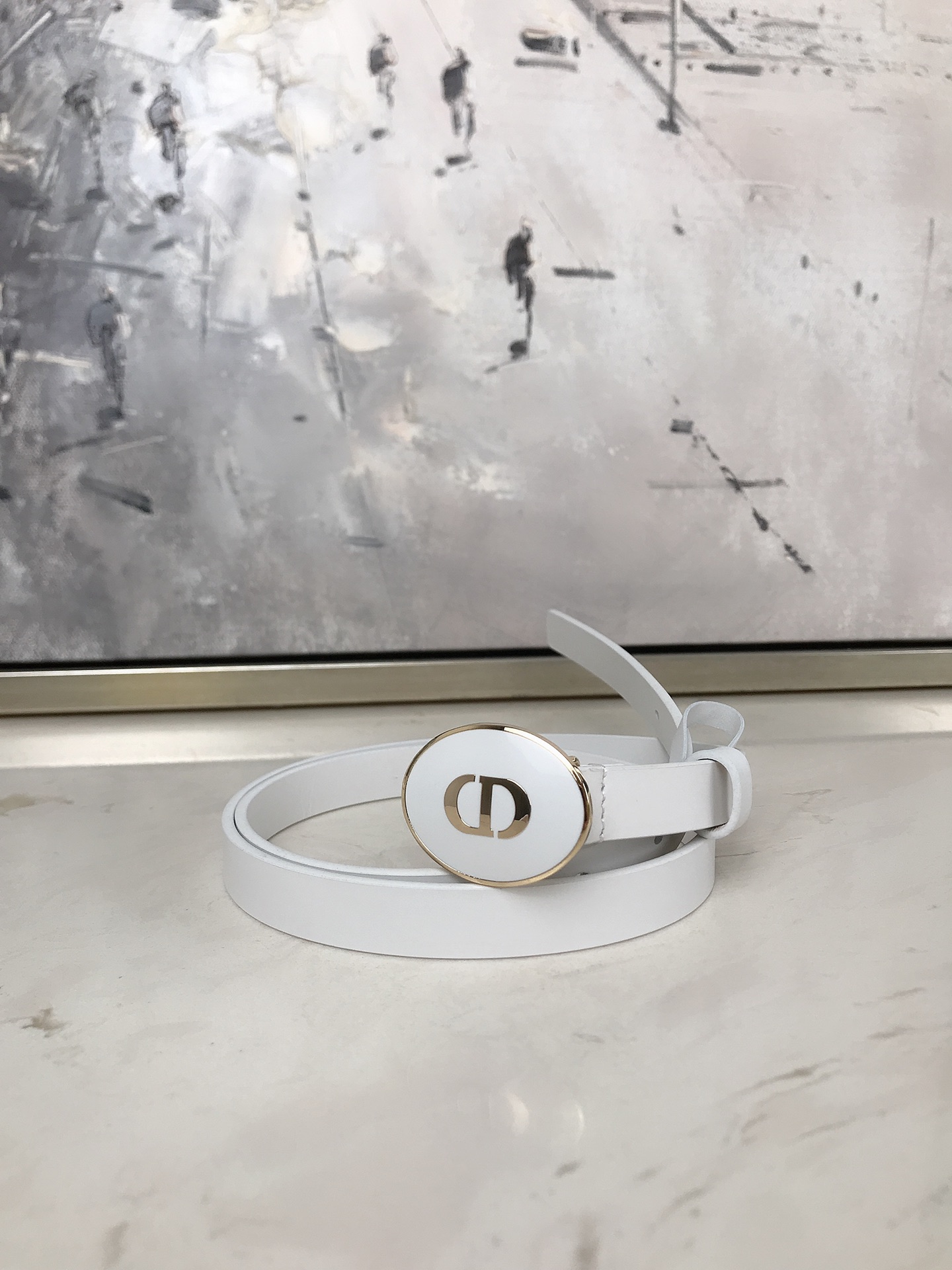 D10r Belt White 2cm